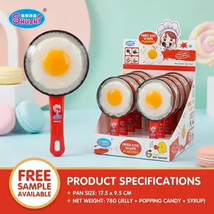 Caramelos Duros <span class=keywords><strong>de</strong></span> Gelatina con Forma <span class=keywords><strong>de</strong></span> <span class=keywords><strong>Huevo</strong></span> <span class=keywords><strong>Frito</strong></span> <span class=keywords><strong>de</strong></span> Dibujos Animados al por Mayor, Juguetes <span class=keywords><strong>de</strong></span> Plástico EVA, Golosinas DIY con Efecto Salpicaduras para Niños - Product Image 2
