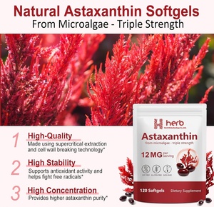 Compléments d'astaxanthine 12 mg en gélules molles de qualité supérieure (120 gélules) – Soutien antioxydant pour le système immunitaire, la santé des articulations et de la peau - Product Image 6