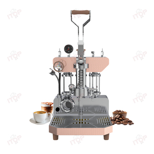 New Commercial Espresso Machine Upgraded Dual Boiler System Hand-Pressed Triple Relief Spring-Lever Brewing - Product Image 4