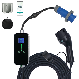 Cargador portátil azul CEE para vehículos eléctricos de 7 kW - Product Image 1