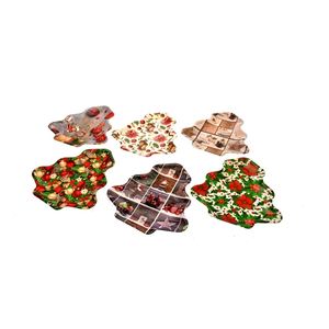 Assortiment d'assiettes en forme d'arbre - Product Image 1