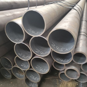Hoogwaardige naadloze buizen van koolstofstaal, type Schedule 40, <span class=keywords><strong>4</strong></span> inch, 6 inch, 8 inch, SCH 40, SCH 80, zwarte ijzeren buizen voor water-, gas- en rioolbouw. - Product Image 2