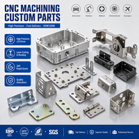 Pièces CNC en alliage de titane sur mesure OEM, pièces usinées CNC en acier inoxydable, usinage complet, services d'usinage CNC en aluminium anodisé