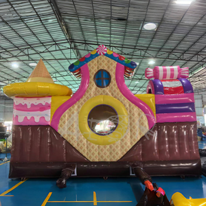 Castillo Inflable Comercial <span class=keywords><strong>de</strong></span> PVC para Niños, Castillo Inflable para Exteriores, <span class=keywords><strong>Alquiler</strong></span> <span class=keywords><strong>de</strong></span> Castillo Inflable, Combo <span class=keywords><strong>de</strong></span> Casa <span class=keywords><strong>de</strong></span> Brinco con Diseño <span class=keywords><strong>de</strong></span> Dulces - Product Image 5