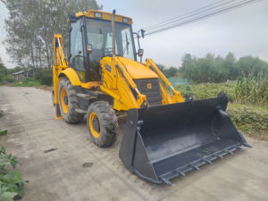 Cargadora de Ruedas <span class=keywords><strong>Mini</strong></span> 4x4 JCB 4CX 3CX 1CX 420F de <span class=keywords><strong>Segunda</strong></span> <span class=keywords><strong>Mano</strong></span>, Retroexcavadora 420 de Calidad <span class=keywords><strong>con</strong></span> Motor y Componentes Centrales de Bomba - Product Image 2