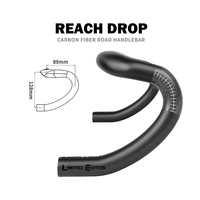 TOSEEK T700 Carbon Road Drop Bar 31.8mm 400 420 440mm Internal Cable Routing Aero Ultralight untuk Balap Profesional OEM Custom Pabrik