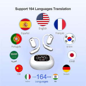 หูฟังเอียร์บัดนักแปล AI อัจฉริยะหูฟังแปลภาษา164ภาษา ows หูฟังแบบเรียลไทม์เวลาแฝงต่ำเครื่องแปลบทสนทนา - Product Image 2