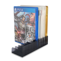 Support de rangement pour disques CD Dobe TP4-1813, 2 pièces/ensemble, pour PS4 Slim Pro, support pour disques de jeu