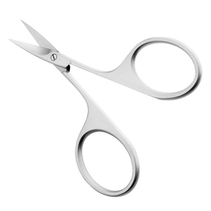 Tijeras de belleza profesional para el cuidado personal Tijeras curvadas para cutículas de acero inoxidable Uña DE LOS PIES Manicura Logotipo personalizado - Product Image 3