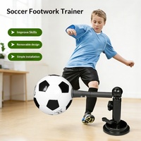 Entraîneur de sensibilité au ballon de football pour jeunes, aide à l'entraînement double usage avec base à ventouse en PU