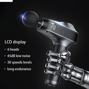 Rohs Potente pistola de velocidad de mano Impulso Masaje muscular Pistola Vibración corporal Masajeador corporal - Product Image 5