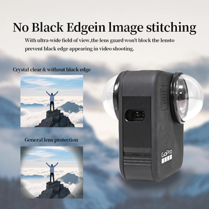 Alta calidad 2 uds cubierta protectora de lente <span class=keywords><strong>precio</strong></span> de fábrica para GoPro <span class=keywords><strong>Max</strong></span> Action Camera Lens Guard accesorios de cámara - Product Image 2