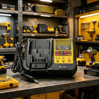 Adapté au chargeur, chargeur de batterie à sortie stable compatible avec les batteries de la série 12V, 12V 18V 20V DCB