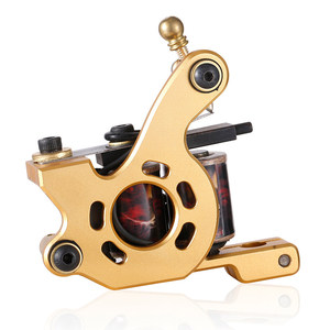 NO. Machine à tatouer en aluminium 003 - Machine à bobine traditionnelle pour <span class=keywords><strong>dessin</strong></span> et ombrage, fabriquée en Chine - Product Image 5