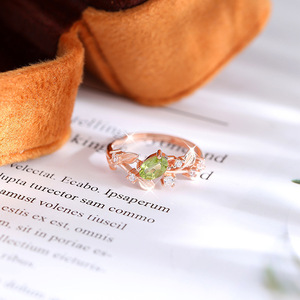 แหวนเงินแท้สำหรับผู้หญิงสไตล์ญี่ปุ่น S925เงินแท้พร้อมตัดจากธรรมชาติประดับเพทายสีแดงแหวนปรับขนาดได้ - Product Image 6