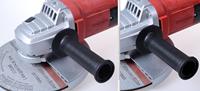 2200W 180/230mm Poignée rotative et meuleuse d'angle à démarrage progressif
