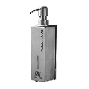 Distributeur de savon liquide mural antivol en acier inoxydable de haute qualité pour salle de bain - Product Image 1