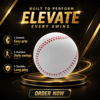 Balle d'entraînement élastique en mousse PU souple pour baseball et softball, 7,8 9 10 11 pouces, jouet sportif pour enfants et étudiants