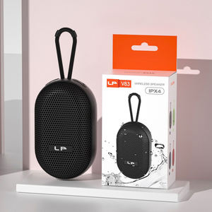 Haut-parleur sans fil étanche IPX4 LP-V83, portable, actif, USB, TF, BT, son stéréo <span class=keywords><strong>basse</strong></span>, mini haut-parleur, radio FM/TF/USB - Product Image 6