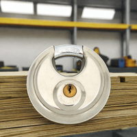 Vente chaude 90mm Serrure à cylindre de sécurité #201 Acier inoxydable Toutes les tailles Disque antirouille Serrure en laiton Code Méthode de déverrouillage Fabriqué en Chine