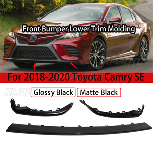 อะไหล่ทดแทนสำหรับ TOYOTA Camry SE XSE ปี 2018-2020 ชิ้นส่วนกันชนหน้า สปลิตเตอร์ลิป กระจังหน้า ชิ้นส่วนตกแต่งด้านล่าง  ดิฟฟิวเซอร์  ฝาครอบ  รุ่น 5312206040 - Product Image 1