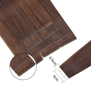Extensions de cheveux à bandes invisibles injectées sans couture, 100% cheveux vierges européens Remy, bandes adhésives invisibles pour extensions de cheveux de luxe - Product Image 1