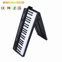 Chinese Wholesaler Digital Musical Instruments Professional Digital Piano Keyboards Foldable Midi Keyboard