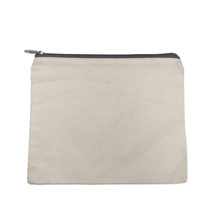 Bán Buôn Biểu Tượng Tùy Chỉnh Thân Thiện Với Môi Bông Vải Dây Kéo Xách Tay Mỹ Phẩm Trang Điểm Túi Bút Trường Hợp Lưu Trữ Du Lịch Cho Pouch - Product Image 4