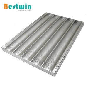 Plaque de cuisson en aluminium antiadhésive perforée pour baguette, viande, pain, 16''x24'' - Product Image 5