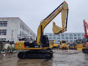 Excavadora de cadenas CAT 325D usada, excavadora hidráulica de servicio pesado para movimiento de tierras, pocas horas de trabajo, para obra de construcción - Product Image 3