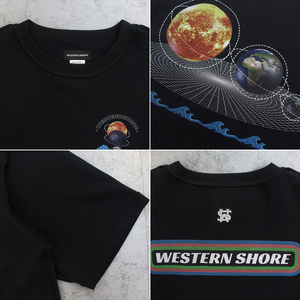 เสื้อยืดแขนสั้นผ้าคอตตอนหนาสีดำพิมพ์ลายดิจิทัล ป้องกันรอยยับ สำหรับผู้ชาย คอตตอนเวอร์จิ้น คอกลม ซักแล้ว - Product Image 6