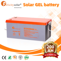 Batterie gel 12 v 200ah batterie gel solaire lithium 200ah mince batterie gel 12 volts