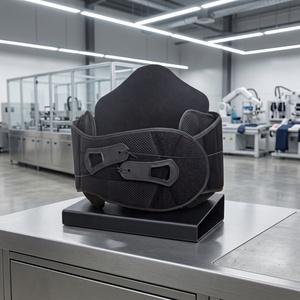 Soporte <span class=keywords><strong>Lumbar</strong></span> Ergonómico con Sistema de Cordón de Tracción, Cinturón de Soporte de Espalda Alta Ajustable para Levantamiento de Pesas y Corrección de Postura - Product Image 1