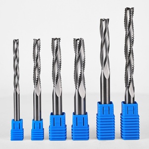 Solid Carbide <strong>Roughing</strong> <strong>End</strong> <strong>Mill</strong> Wave <strong>Flute</strong> Corn Tooth CNC Milling Cutter for High Efficiency Stock Removal - Product Image 3