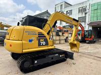 Excavatrice Caterpillar 306 d'occasion, 6 tonnes, modèle original américain 2020, 40 000-50 000 heures, avec pince, engin de construction