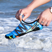 Zapatos de agua de secado rápido para verano, unisex, para playa, calcetines de playa, zapatillas descalzas, para hombre, para nadar contra corriente, deportes acuáticos, buceo, zapatos acuáticos para mujer