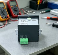 EASTSONG ES96-U Medidor de Voltaje Monofásico de 96x96mm, Voltímetro Digital LED Rojo, CA 1000V, RS485 Half-Duplex Modbus RTU 0.5