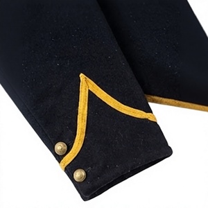 Chaqueta Civil de Lana 100% para Hombre, Color Azul Oscuro, Reproducción Histórica, Talla Grande, Estilo Urbano - Product Image 6