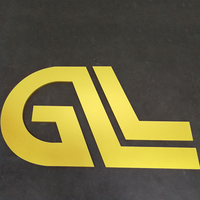 Enseigne murale en acrylique pour magasin, logo d'entreprise, enseigne murale pour bureau, logo 3D LED personnalisé