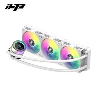 Nouveau produit IHTP : refroidisseur liquide ARGB silencieux de 360 mm pour PC de bureau, refroidisseur tout-en-un performant