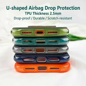 เคสโทรศัพท์ iPhone 18 Pro Max 17 16 รุ่นพรีเมียม ป้องกันแรงกระแทก แข็งแรง โปร่งใส ด้านหลังทำจาก PC รูปทรงตัวยู ป้องกันการตก พร้อมขาตั้งแม่เหล็กหมุนได้ 360 องศา - Product Image 4