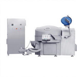 Coupe-vacuum industriel commercial pour viande, hachoir 200L, lame en acier inoxydable, mélangeur automatique de viande pour saucisses - Product Image 1