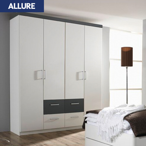 Tủ quần áo tiết kiệm không gian, thiết kế tùy chỉnh, chất liệu ván ép châu Phi, dùng cho phòng ngủ, thương hiệu Allure Cabord Furniture. - Product Image 6