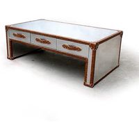 Loft-Stil Luxuriöser Industrieller Retro Antik Metall-Couchtisch mit Kühlfunktion für Hotels und Esszimmer