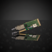 Moteur optique à fibre optique CWDM4 100G avec interface QSFP28 pour transmetteur photovoltaïque en silicium