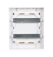 Tableau de distribution électrique principal 24 voies en ABS/PC avec barre de terre, boîtier de disjoncteur, indice de protection IP54, certifié CE