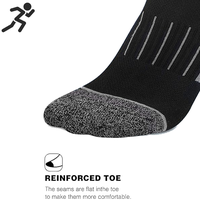 Chaussettes en coton de compression rembourrées Athletic Running pour adultes Sports Crew Chaussettes en coton