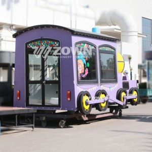 Chariot de service multifonctionnel ventilé pour boissons et aliments, remorque mobile pour thé au lait et boissons froides, chariot de service extérieur - Product Image 4