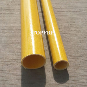 ท่อไฟเบอร์กลาสกลมป้องกันการกัดกร่อนพร้อมบริการดัดและตัดสำหรับราวบันไดราวบันไดราวบันได - Product Image 3