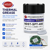 Pâte thermique en silicone à haute conductivité thermique grise NDST pour le refroidissement des processeurs LED haute fréquence, des ordinateurs portables
